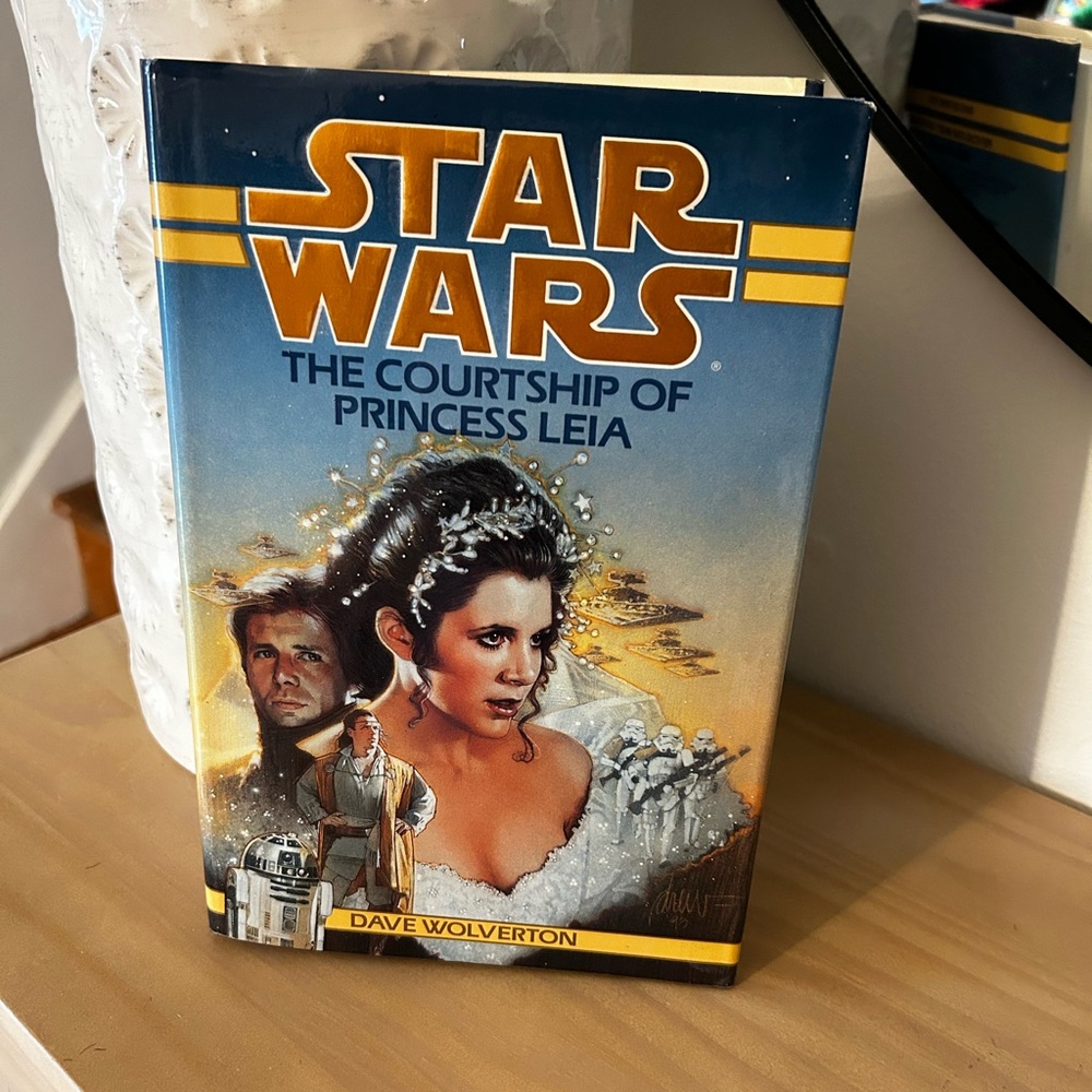 Star Wars The Courtship of Princess Leia 1994 First Edition Hardcover Book